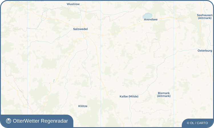 OtterWetter Regenradar-Widget Mösenthin