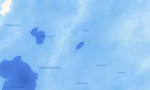 Regenradar Vorschaubild - Aktuelle Niederschläge in Möser und Umgebung