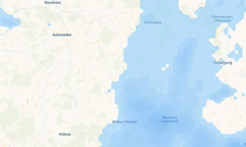 Regenradar Vorschaubild - Aktuelle Niederschläge in Molitz und Umgebung