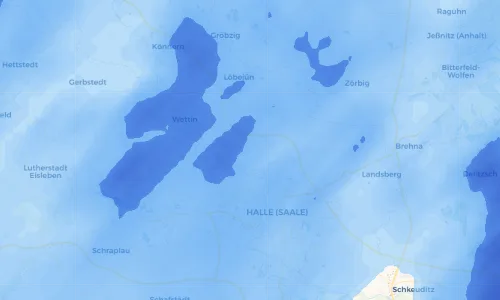 Regenradar Vorschaubild - Aktuelle Niederschläge in Morl und Umgebung