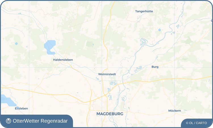 Widget-Vorschau für Mose Wetter-Widget-Vorschau mit Vorhersagedaten für Mose