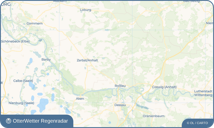 OtterWetter Regenradar-Widget Mühlsdorf