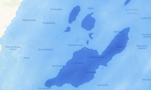 Regenradar Vorschaubild - Aktuelle Niederschläge in Nachterstedt und Umgebung