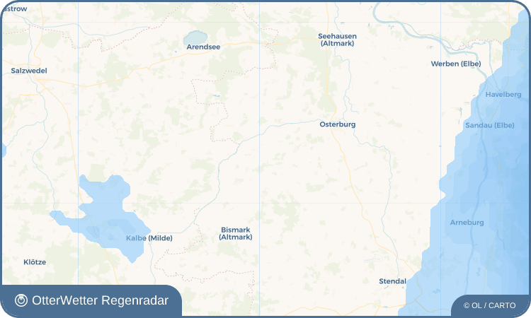 OtterWetter Regenradar-Widget Natterheide