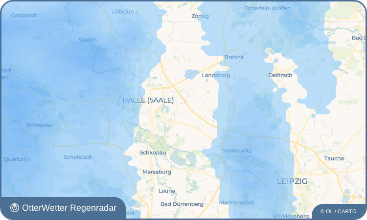 OtterWetter Regenradar-Widget Naundorf