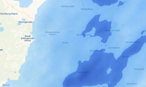 Regenradar Vorschaubild - Aktuelle Niederschläge in Neinstedt und Umgebung