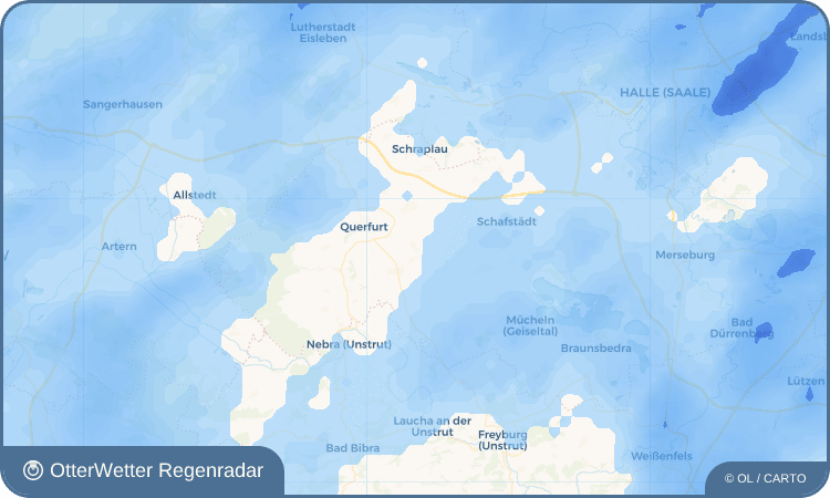 OtterWetter Regenradar-Widget Nemsdorf-Göhrendorf