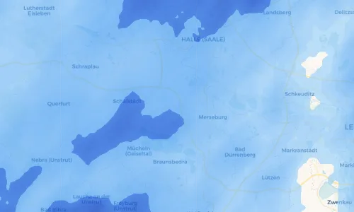 Regenradar Vorschaubild - Aktuelle Niederschläge in Netzschkau und Umgebung