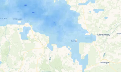 Regenradar-Vorschau: aktuelle Niederschläge in Neu Ristedt und Umgebung