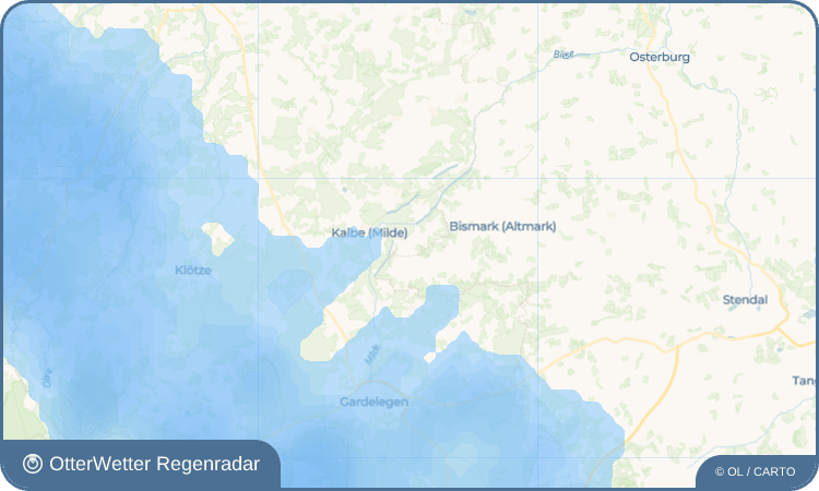 OtterWetter Regenradar-Widget Neuendorf am Damm