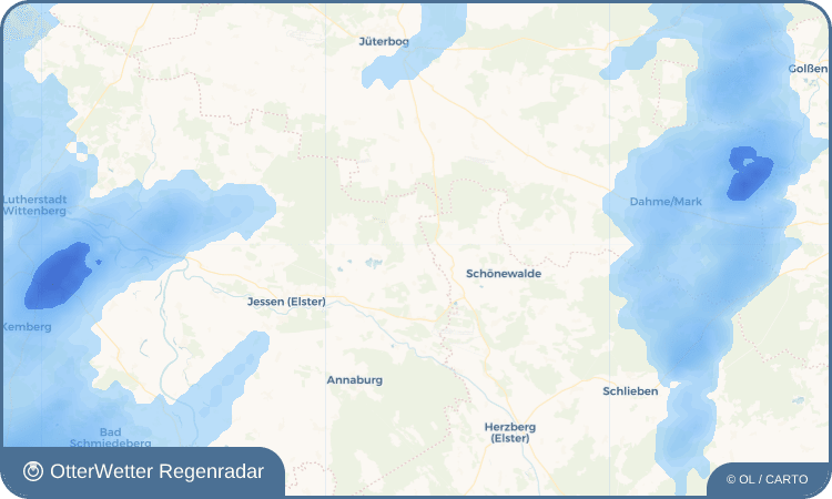 OtterWetter Regenradar-Widget Neuerstadt
