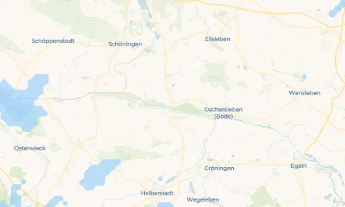 Regenradar Vorschaubild - Aktuelle Niederschläge in Neuwegersleben und Umgebung