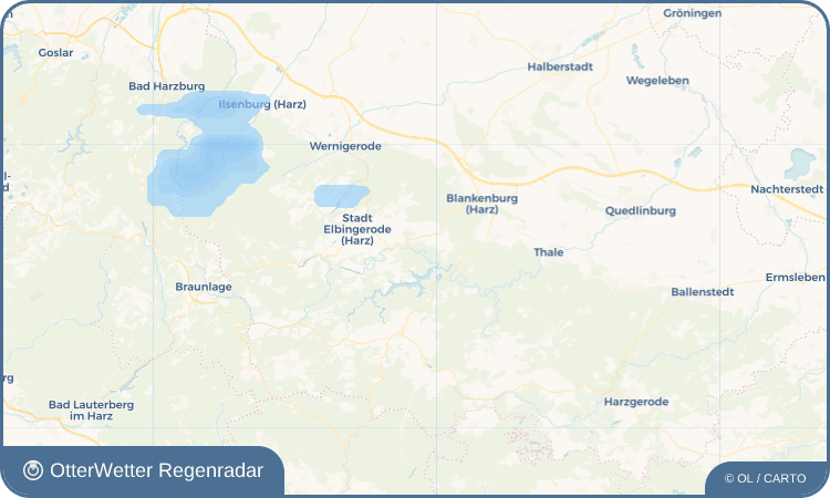 OtterWetter Regenradar-Widget Neuwerk
