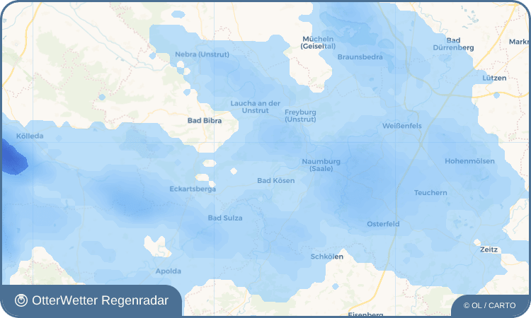 OtterWetter Regenradar-Widget Niedermöllern