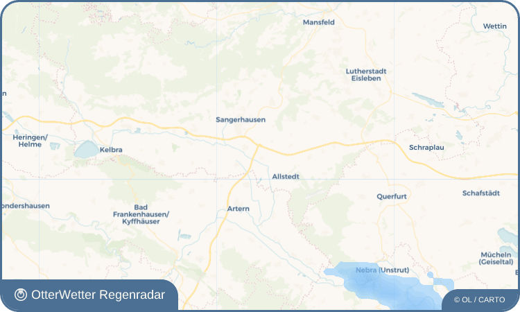 OtterWetter Regenradar-Widget Niederröblingen (Helme)