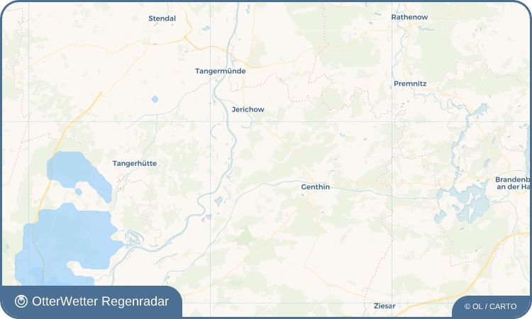 OtterWetter Regenradar-Widget Nielebock