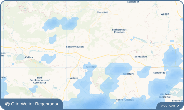 OtterWetter Regenradar-Widget Nienstedt