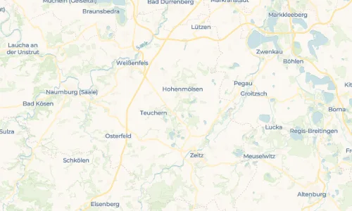 Regenradar-Vorschau: aktuelle Niederschläge in Nödlitz und Umgebung