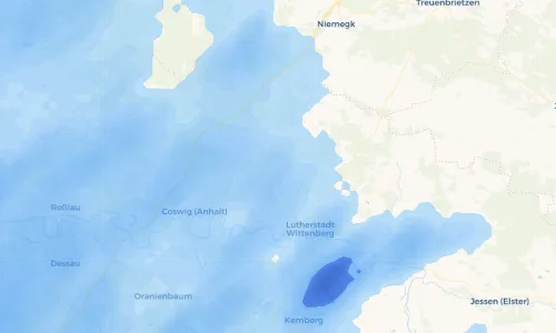 Regenradar Vorschaubild - Aktuelle Niederschläge in Nudersdorf und Umgebung