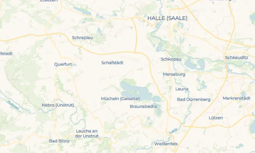 Regenradar-Vorschau: aktuelle Niederschläge in Oberklobikau und Umgebung