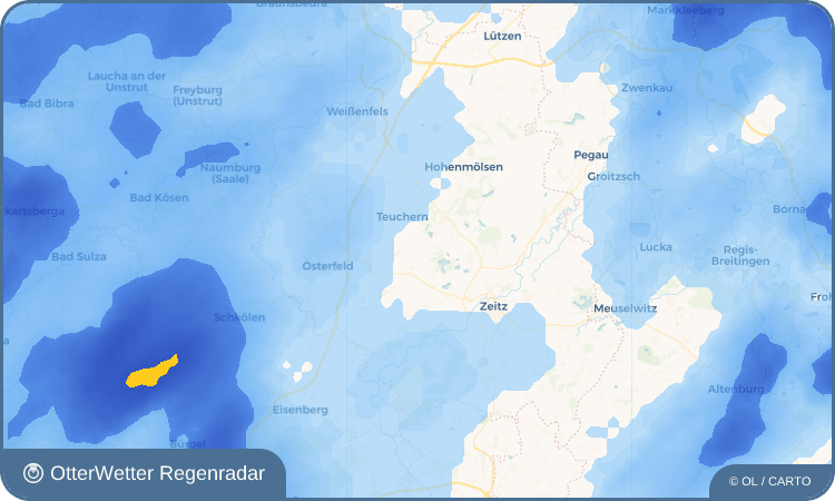 OtterWetter Regenradar-Widget Oberschwöditz