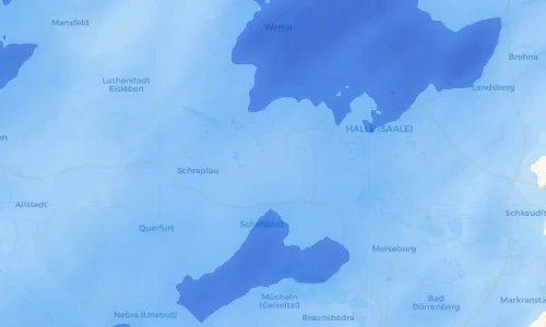 Regenradar Vorschaubild - Aktuelle Niederschläge in Oberteutschenthal und Umgebung