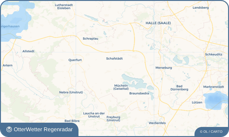 Wetter-Widget-Vorschau mit Vorhersagedaten für Oberwünsch