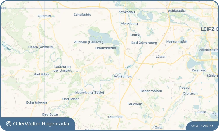 Widget-Vorschau für Obschütz Wetter-Widget-Vorschau mit Vorhersagedaten für Obschütz