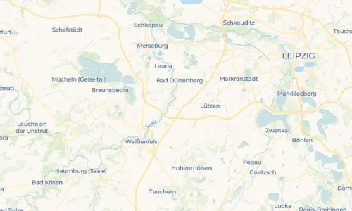 Regenradar Vorschaubild - Aktuelle Niederschläge in Oebles-Schlechtewitz und Umgebung