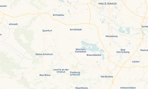 Regenradar Vorschaubild - Aktuelle Niederschläge in Oechlitz und Umgebung