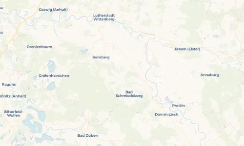 Regenradar Vorschaubild - Aktuelle Niederschläge in Österitz und Umgebung