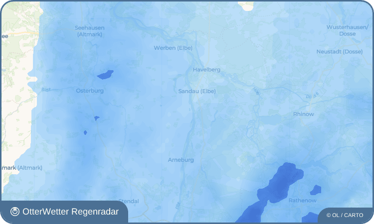 OtterWetter Regenradar-Widget Osterholz