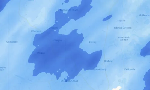 Regenradar Vorschaubild - Aktuelle Niederschläge in Ostrau und Umgebung