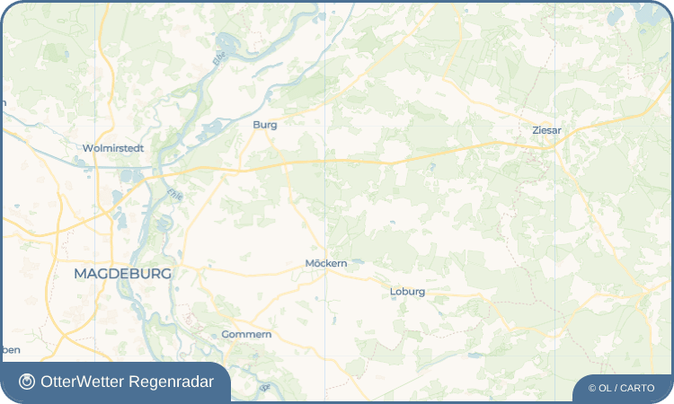 OtterWetter Regenradar-Widget Pabsdorf