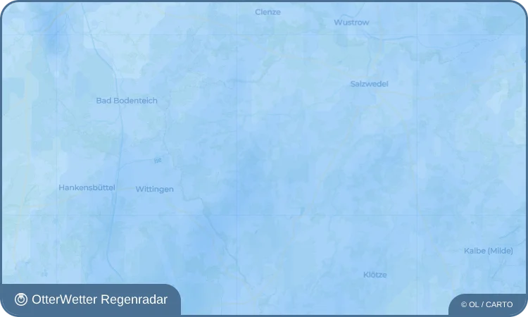 Wetter-Widget-Vorschau mit Vorhersagedaten für Peckensen