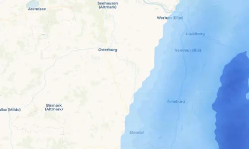 Regenradar Vorschaubild - Aktuelle Niederschläge in Petersmark und Umgebung