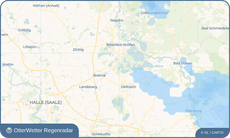 OtterWetter Regenradar-Widget Petersroda