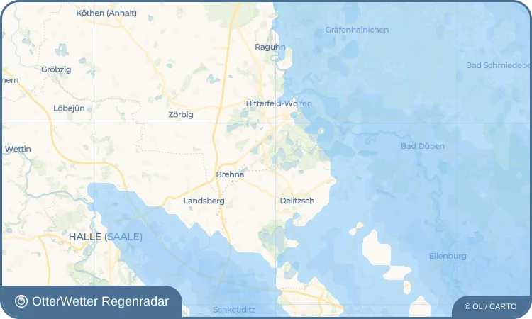 Wetter-Widget-Vorschau mit Vorhersagedaten für Petersroda