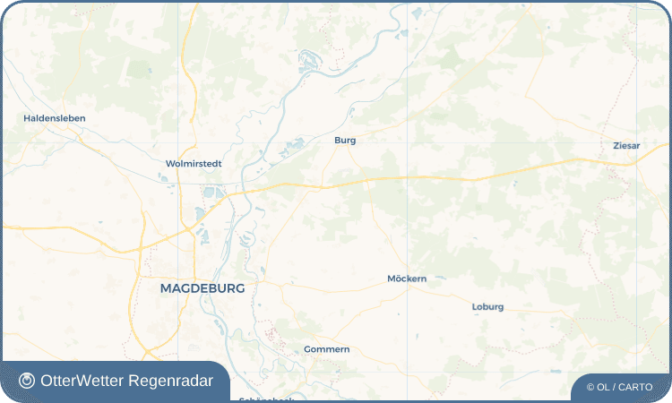 OtterWetter Regenradar-Widget Pietzpuhl