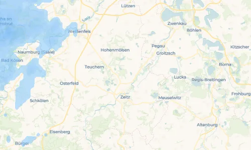 Regenradar Vorschaubild - Aktuelle Niederschläge in Pirkau und Umgebung