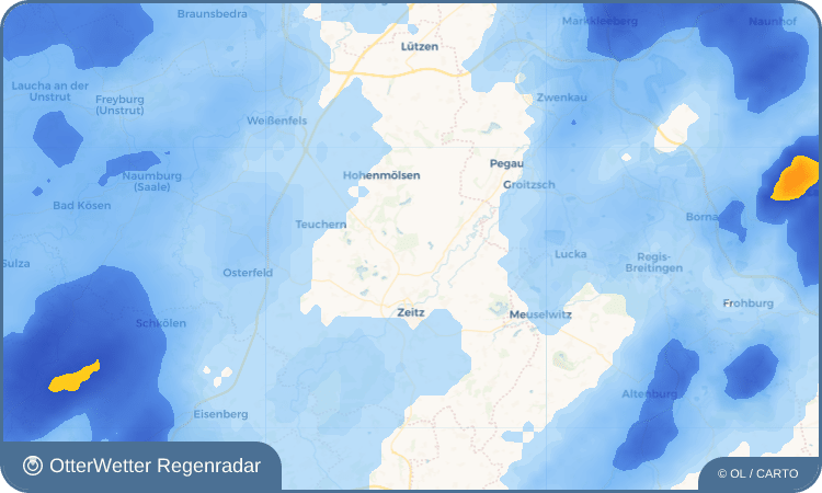 OtterWetter Regenradar-Widget Pirkau