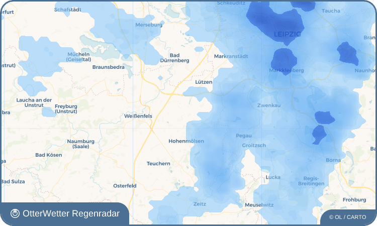 Wetter-Widget-Vorschau mit Vorhersagedaten für Pobles