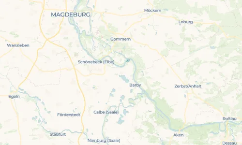 Regenradar Pömmelte: aktuelle Niederschläge in Pömmelte und Umgebung, Stand 17. Oktober 2026 um 6:10 Uhr