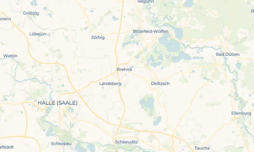 Regenradar Vorschaubild - Aktuelle Niederschläge in Pohritzsch und Umgebung