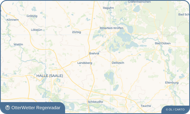 OtterWetter Regenradar-Widget Pohritzsch