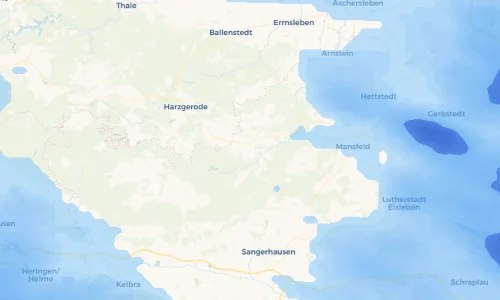 Regenradar Vorschaubild - Aktuelle Niederschläge in Popperode und Umgebung