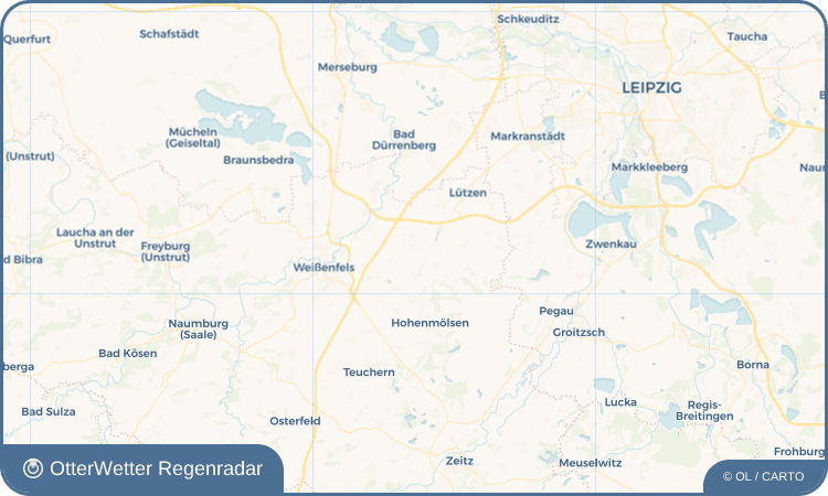 OtterWetter Regenradar-Widget Poserna