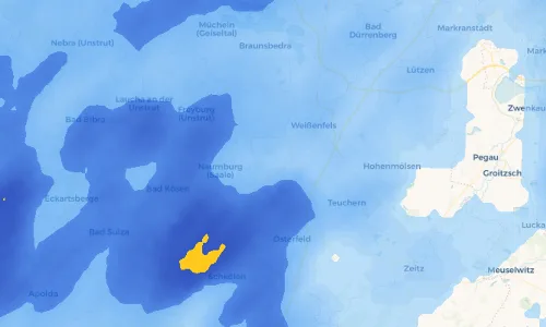 Regenradar Vorschaubild - Aktuelle Niederschläge in Possenhain und Umgebung