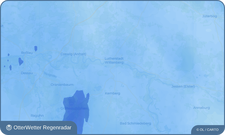 OtterWetter Regenradar-Widget Pratau