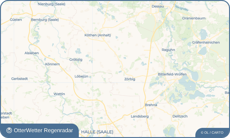 OtterWetter Regenradar-Widget Priesdorf